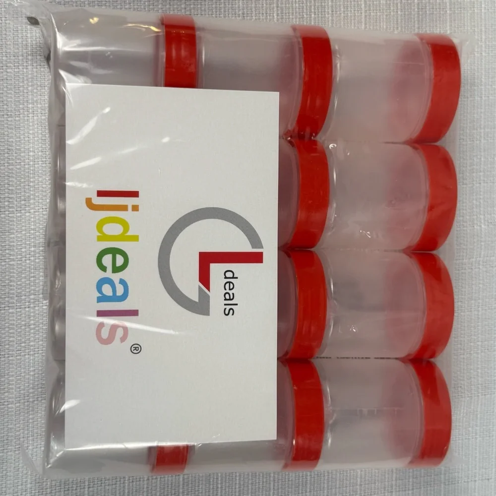 Red‎ and White Spice Shaker Set of 12